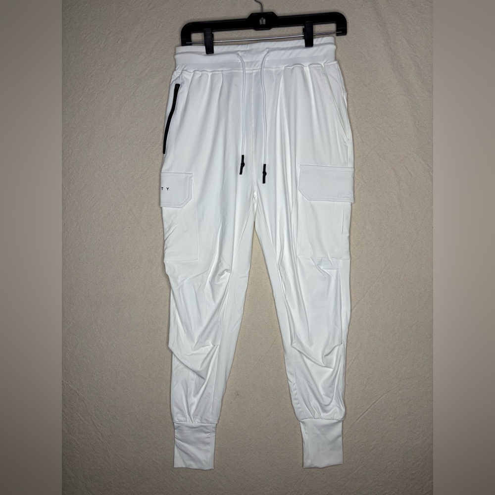 Mentality men’s small white utility pants NWT